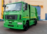 МАЗ выпустил первый серийный белорусский газовый мусоровоз